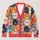 Colorful Cat Faces for Cozy Everyday Layering and Whimsical Weekend Adventure Wear All-over Print Knitted Cardigan - 1