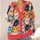 Colorful Cat Faces for Cozy Everyday Layering and Whimsical Weekend Adventure Wear All-over Print Knitted Cardigan - 4