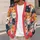 Colorful Cat Faces for Cozy Everyday Layering and Whimsical Weekend Adventure Wear All-over Print Knitted Cardigan - 5