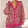 Persian Paisley Garden Tapestry Motifs for Colorful Everyday Layering All-over Print Knitted Cardigan - 4