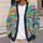 Vibrant Rainbow Burst Color for Creative Everyday Layering and Relaxed Weekend Wear All-over Print Knitted Cardigan - 5