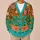 Colorful Meadow Blooms for Creative Everyday Layering and Youthful Weekend Style All-over Print Knitted Cardigan - 6