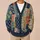 Bohemian Floral Patchwork Blooms for Relaxed Weekend Layering and Everyday Outfits All-over Print Knitted Cardigan - 6
