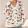 Colorful Dachshund Dogs in Cozy Sweaters for Everyday Layering and Dog Lover Style All-over Print Knitted Cardigan - 4