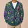 Violet Pansy Garden Florals for Everyday Layering and Relaxed Weekend Outings All-over Print Knitted Cardigan - 6