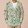 Blush Rose And Ivory Blossom Garden For Cozy Everyday Layering Women All-over Print Knitted Cardigan - 6