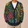 Colorful Folk Floral Blooms for Creative Everyday Layering and Artsy Outfits All-over Print Knitted Cardigan - 6