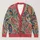 Colorful Bohemian Paisley Scrolls For Relaxed Everyday Layering And Festival Style All-over Print Knitted Cardigan - 1