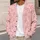 Coral And Ivory Bow Motif For Cozy Fall And Winter Everyday Style All-over Print Knitted Cardigan - 5