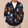 Halloween Ghost Pumpkin Motifs for Cozy Autumn Celebrations and Festive Seasonal Style All-over Print Knitted Cardigan - 6
