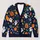 Halloween Ghost Pumpkin Motifs for Cozy Autumn Celebrations and Festive Seasonal Style All-over Print Knitted Cardigan - 1