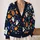 Halloween Ghost Pumpkin Motifs for Cozy Autumn Celebrations and Festive Seasonal Style All-over Print Knitted Cardigan - 2