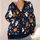 Halloween Ghost Pumpkin Motifs for Cozy Autumn Celebrations and Festive Seasonal Style All-over Print Knitted Cardigan - 4