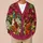 Autumn Botanical Flowers And Foliage For Colorful Everyday Layering All-over Print Knitted Cardigan - 6