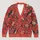 Coral Garden Birds And Botanical Foliage For Relaxed Everyday Nature Lovers All-over Print Knitted Cardigan - 1