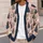 Cozy Winter Cats And Evergreen Trees For Festive Everyday Layering All-over Print Knitted Cardigan - 5