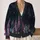 Colorful Celestial Woodland Nightscape for Cozy Winter Evenings and Everyday Layering All-over Print Knitted Cardigan - 2
