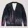 Colorful Celestial Woodland Nightscape for Cozy Winter Evenings and Everyday Layering All-over Print Knitted Cardigan - 1