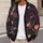 Halloween Pumpkins, Roses And Spiderwebs For Cozy Autumn Nights And Fall Outings All-over Print Knitted Cardigan - 5