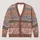 Vintage Blush Floral Garden for Cozy Autumn Days and Everyday Layering All-over Print Knitted Cardigan - 1