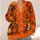Autumn Lantern And Friendly Ghost For Halloween Gatherings And Cozy Fall Days Outdoors All-over Print Knitted Cardigan - 4