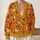 Pumpkin Cat And Maple Leaves For Cozy Autumn Days And Fall Outings All-over Print Knitted Cardigan - 2