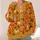 Pumpkin Cat And Maple Leaves For Cozy Autumn Days And Fall Outings All-over Print Knitted Cardigan - 4