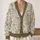 Pastel Wildflower Meadow Motifs for Relaxed Spring Layering and Everyday Cottage Style All-over Print Knitted Cardigan - 2