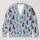 Colorful Seated Cats for Cozy Autumn Days and Relaxed Everyday Layering All-over Print Knitted Cardigan - 1