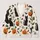 Black Cats And Jack-O'-Lanterns For Cozy Autumn Halloween Days All-over Print Knitted Cardigan - 1