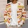 Playful Dachshund Dogs and Autumn Color Bands for Cozy Everyday Layering Style Wear All-over Print Knitted Cardigan - 5