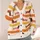 Playful Dachshund Dogs and Autumn Color Bands for Cozy Everyday Layering Style Wear All-over Print Knitted Cardigan - 4