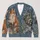 Woodland Fox, Rabbit, Raccoon and Butterflies for Cozy Autumn Days and Nature Lovers All-over Print Knitted Cardigan - 1