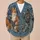 Woodland Fox, Rabbit, Raccoon and Butterflies for Cozy Autumn Days and Nature Lovers All-over Print Knitted Cardigan - 6