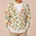 Orange Wildflower Sprigs for Cozy Autumn Layering and Relaxed Everyday Style All-over Print Knitted Cardigan - 6