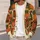 Autumn Pumpkins Maple Leaves and Plaid for Cozy Fall Outings and Everyday Layering All-over Print Knitted Cardigan - 5