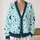 Celestial Moon And Star Night Sky Motifs For Cozy Bedtime Lounging At Home All-over Print Knitted Cardigan - 2