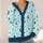 Celestial Moon And Star Night Sky Motifs For Cozy Bedtime Lounging At Home All-over Print Knitted Cardigan - 4