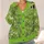 Sheepdog Meadow Scene for Countryside Walks and Relaxed Everyday Layering All-over Print Knitted Cardigan - 4