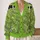 Sheepdog Meadow Scene for Countryside Walks and Relaxed Everyday Layering All-over Print Knitted Cardigan - 2