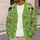 Sheepdog Meadow Scene for Countryside Walks and Relaxed Everyday Layering All-over Print Knitted Cardigan - 5