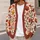 Autumn Maple Leaves And Berry Sprigs For Cozy Seasonal Layering And Nature-Loving Women All-over Print Knitted Cardigan - 5