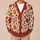 Autumn Maple Leaves And Berry Sprigs For Cozy Seasonal Layering And Nature-Loving Women All-over Print Knitted Cardigan - 6