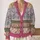 Vintage Floral Folk Garden Blooms for Cozy Autumn Layering and Everyday Wear for Women All-over Print Knitted Cardigan - 2