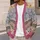 Vintage Floral Folk Garden Blooms for Cozy Autumn Layering and Everyday Wear for Women All-over Print Knitted Cardigan - 5