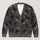 Black Cats, Witch Hats And Stars For Whimsical Autumn Everyday Wear All-over Print Knitted Cardigan - 1
