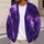 Purple Galaxy and Lavender Nebula Style for Theme Park Days and Starry Nights All-over Print Knitted Cardigan - 5