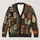 Vintage Halloween Ghost Owl Cat Pumpkin Crow Moth for Cozy Autumn Nights All-over Print Knitted Cardigan - 1