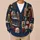 Santa and Snowman Holiday Scenes for Cozy Christmas Gatherings and Festive Winter Wear All-over Print Knitted Cardigan - 6