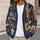 Santa and Snowman Holiday Scenes for Cozy Christmas Gatherings and Festive Winter Wear All-over Print Knitted Cardigan - 5